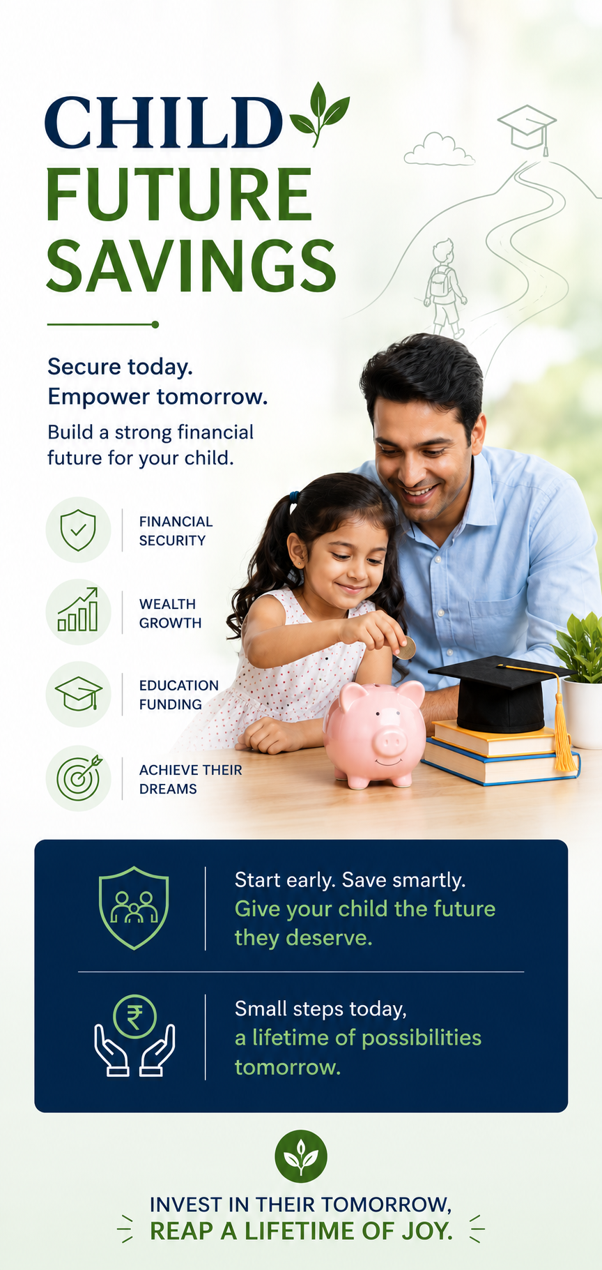 Child Future Investment Plan for education and long-term financial security