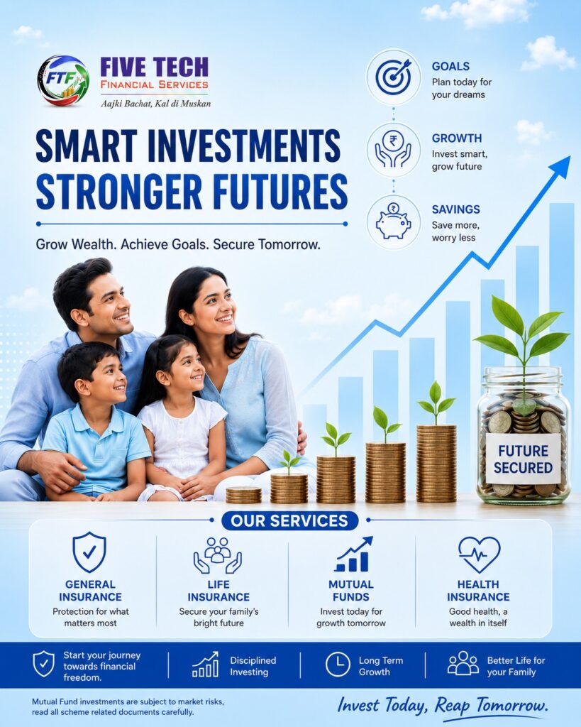 Five Tech Financial Services - Financial Services Company Prayagraj offering investment planning, mutual funds and insurance services